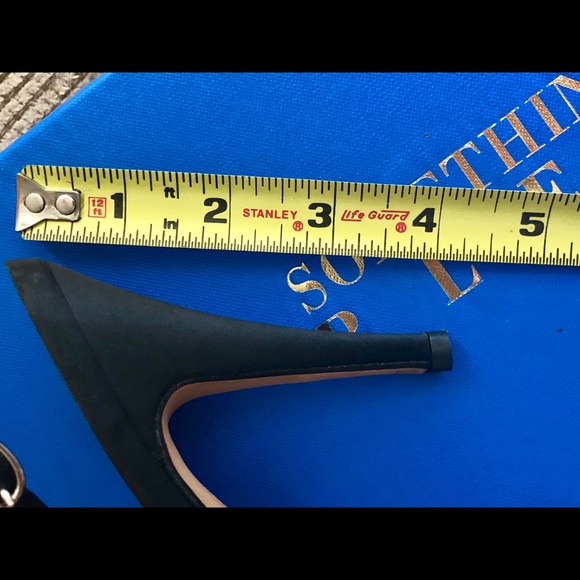 Something Bleu Sling Back Heels - Picture 7 of 8